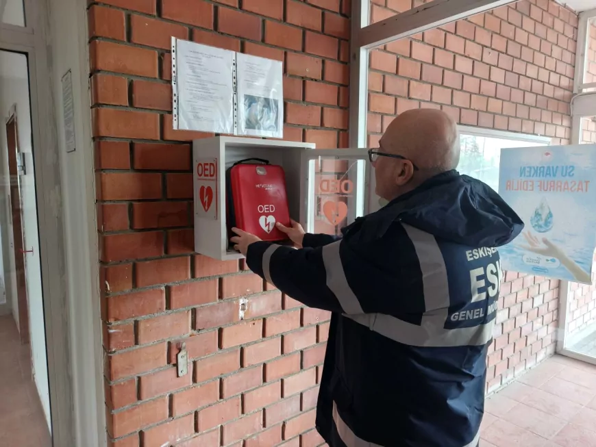 ESKİ’den hayat kurtaran adım: OED cihazları 6 noktada hizmette