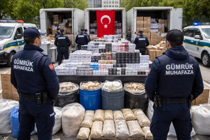 Ticaret Bakanlığı’ndan Kaçakçılıkla Mücadelede Rekor Operasyon