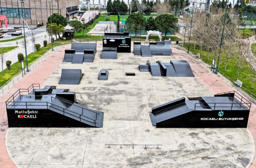 Sekapark’ta Skate Park Yenilendi, Parkur Tam Not Aldı