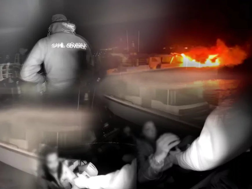 Kadıköy’de Teknede Çıkan Yangında 4 Kişi Kurtarıldı