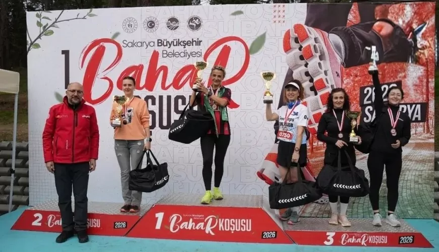 Sapanca’da Bahar Koşusunu Bahar Sezer Kazandı