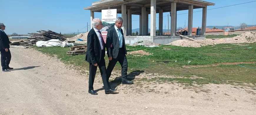 Alpu Osmaniye Aile Sağlığı Merkezi İnşaatı Yerinde İncelendi