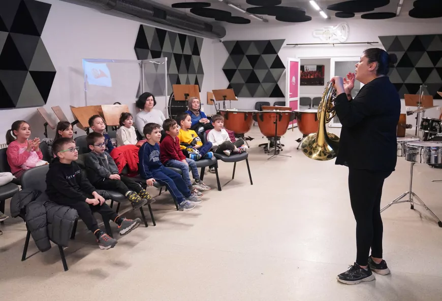 Tepebaşı’nda Çocuklar Enstrümanları Tanıyor