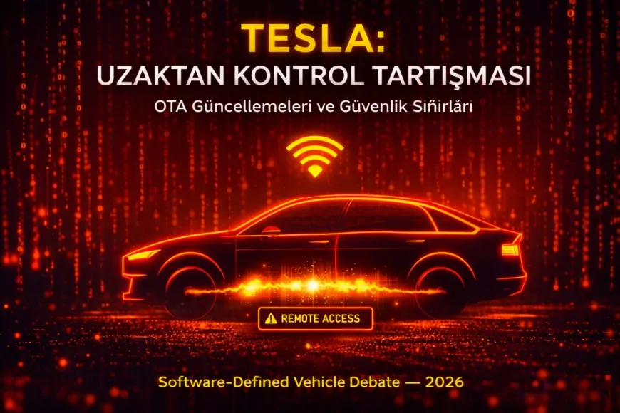 Tesla’nın Uzaktan Müdahale Yetkisi Tartışma Yarattı: Araç Kontrolü ve Güvenlik Endişeleri Gündemde