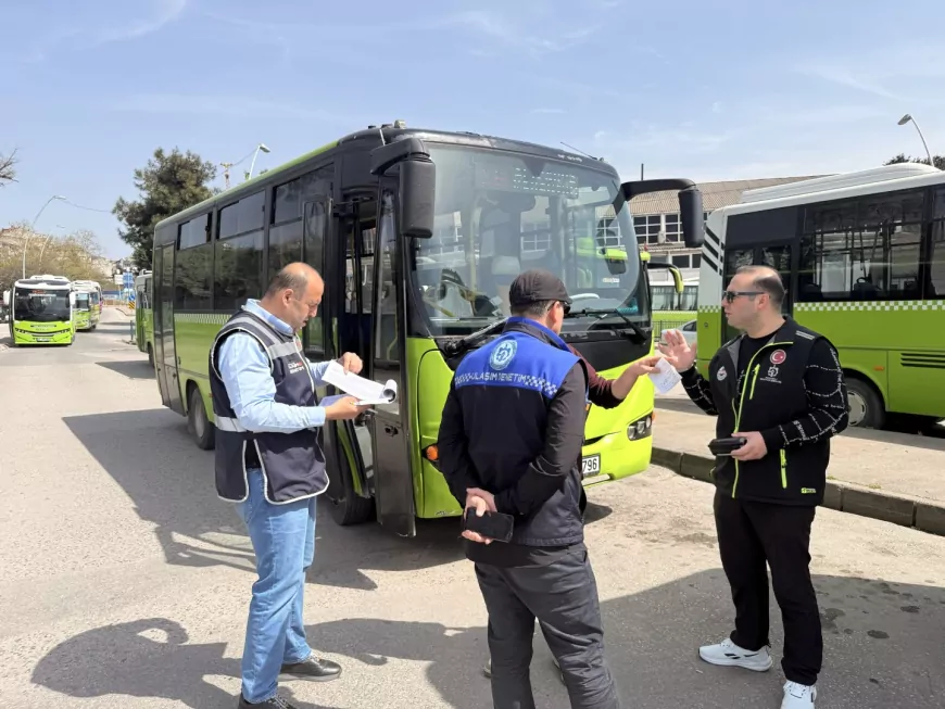 Kocaeli’de Toplu Taşımaya Sıkı Denetim: 2 Bin 912 Kontrol, 809 İşlem