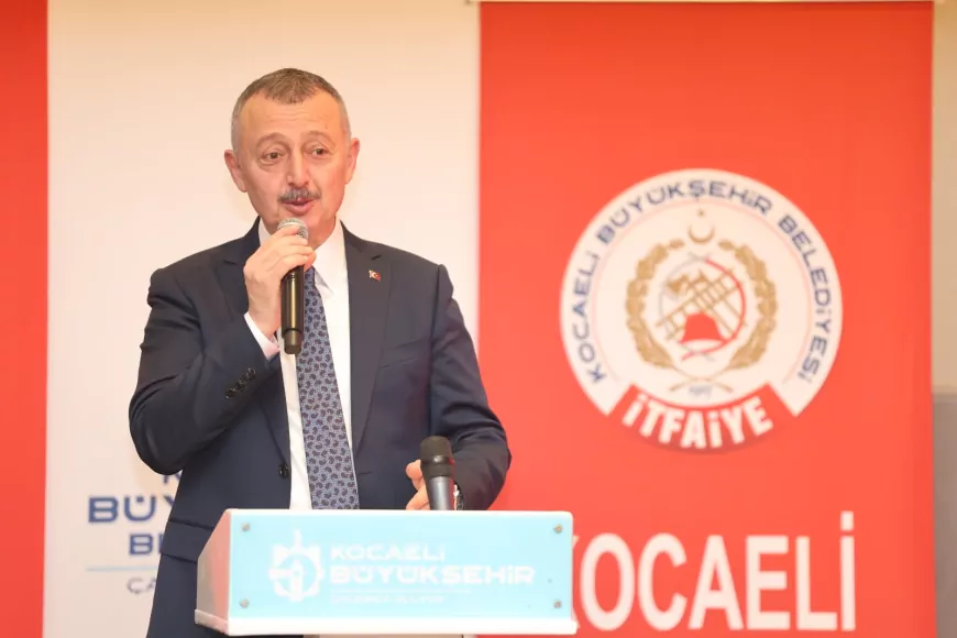 Başkan Büyükakın, 81 ilden gelen itfaiyecilerle buluştu