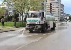 Güre Mahallesi’nde Cadde ve Sokaklar Yıkandı