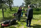 Pursaklar Belediyesi Yeşil Alanları Yaz Sezonuna Hazırlıyor