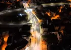 Gebze Eskihisar Feribot Yolu yeni aydınlatmasıyla ışıl ışıl