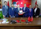 MHP Eskişehir İl Başkanı Ayhan Sezer’e İMMİB Başkanı Metin Çekiç’ten hayırlı olsun ziyareti