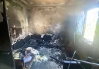 Muğla Bodrum’da 3 Katlı Evde Yangın Çıktı, Çatıdaki 2 Kişi Merdivenle Kurtarıldı