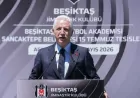 Gençlik ve Spor Bakanı Osman Aşkın Bak: “Beşiktaş Futbol Akademisi Türk Sporunun Geleceğine Katkı Sunacak”
