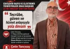Eskişehir Radyo ve Elektronik Teknisyenleri Odası Başkanı Çetin Tancısoy: “Tecrübe, güven ve hizmet anlayışıyla yola devam”