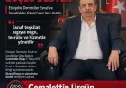 Eskişehir Demirciler Odası Başkanı Cemalettin Ürgüp: “Esnaf Teşkilatı Algıyla Değil, Tecrübe Ve Hizmetle Yönetilir”