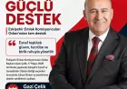 Eskişehir Emlak Komisyoncuları Odası Başkanı Gazi Çelik: “Esnaf teşkilatı güven, tecrübe ve birlik ruhuyla yönetilir”