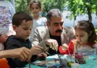 Diyarbakır Büyükşehir Belediyesi’nin Kürt Dil Bayramı Şenliğinde Çocuklar Spor ve Sanat Etkinliklerinde Buluştu