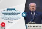MHP Genel Başkanı Devlet Bahçeli: “Kızılelma’nın ışığında istikbalimize yürüyen Türk gençliğiyle iftihar ediyorum”