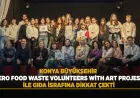 Konya Büyükşehir Belediyesi “Zero Food Waste Volunteers With Art” Projesiyle Gıda İsrafına Karşı Uluslararası Farkındalık Oluşturdu