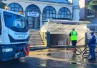Trabzon Büyükşehir Belediyesi Kurban Bayramı Öncesi Kent Genelinde Kapsamlı Temizlik Çalışması Yürüttü