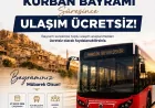 Mardin Büyükşehir Belediyesi Kurban Bayramı’nda Toplu Ulaşımı 4 Gün Ücretsiz Yapacak