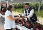 Kocaeli Büyükşehir Belediyesi mezarlıklarda ücretsiz çiçek ve servis hizmeti sundu