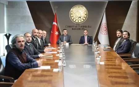 AK Parti Malatya Milletvekili Bülent Tüfenkci Ankara’da Malatya’nın sanayi ve teknoloji vizyonunu görüştü