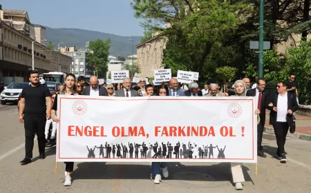 Engelsiz Bir Gelecek İçin Yürüdüler