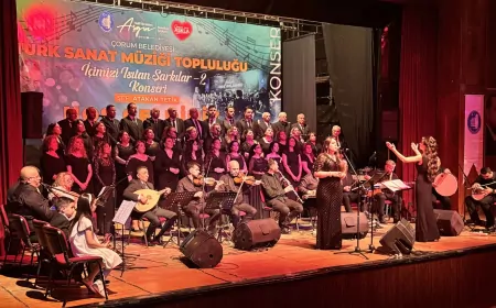Çorum Belediyesi TSM Topluluğu’ndan “İçimizi Isıtan Şarkılar” Konseri