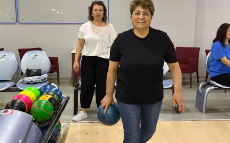 Çorum Belediyesi Anneleri Bowling Etkinliğinde Ağırladı