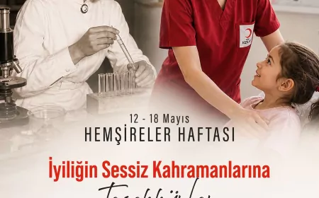 Kızılay’dan Hemşireler Haftası Mesajı