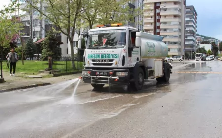 Güre Mahallesi’nde Cadde ve Sokaklar Yıkandı
