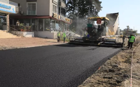 Arsuz Karaağaç’ta Prestij Cadde Projesi Başladı