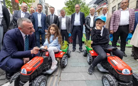Kocaeli Büyükşehir Belediye Başkanı Tahir Büyükakın: “Toprağın ekilmeye devam etmesi gıda güvenliği için kritik”