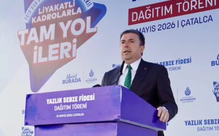 İBB Başkanvekili Nuri Aslan: “2026 Yılında 3 Bin 34 Çiftçiye 6 Milyonun Üzerinde Yazlık Fide Desteği Vereceğiz”