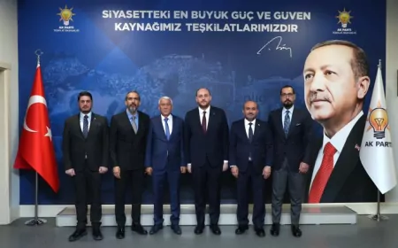 AK Parti Mihalgazi İlçe Başkanlığına Ali Özdemir Atandı
