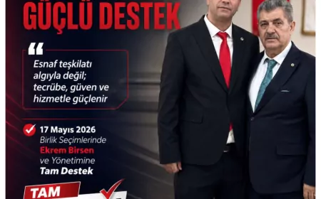Sivrihisar Esnaf Odası Başkanı Yaşar Ardıç’tan Ekrem Birsen’e “Tecrübe ve Birlik” Vurgusuyla Destek