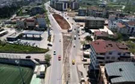 Kocaeli Büyükşehir Belediyesi Darıca’daki kavşak düzenlemesiyle trafik güvenliğini artıracak