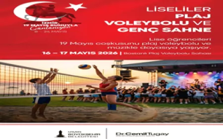 İzmir Büyükşehir Belediyesi’nin 19 Mayıs etkinlikleri spor, sanat ve gençlik buluşmalarıyla kente yayıldı
