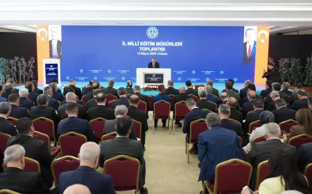 Millî Eğitim Bakanı Yusuf Tekin, 81 ilin millî eğitim müdürüyle güvenli okul gündemiyle Ankara’da buluştu