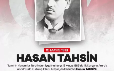 İzmir’in İşgaline Karşı İlk Kurşunu Sıkan Gazeteci Hasan Tahsin Vefatının Yıl Dönümünde Anıldı