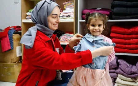 Türk Kızılay Bayram Öncesi İhtiyaç Sahibi Ailelere Bayramlık Desteğini Sürdürüyor