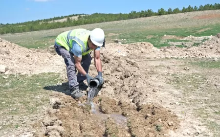 Eskişehir Büyükşehir Belediyesi ESKİ’den Babadat Mahallesi’ne yeni su kaynağı yatırımı