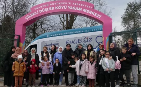 Trabzon Büyükşehir Belediyesi’nin Çilekli Düşler Köyü’nde 4 Bin 520 Çocuk Etkinliklerle Buluştu