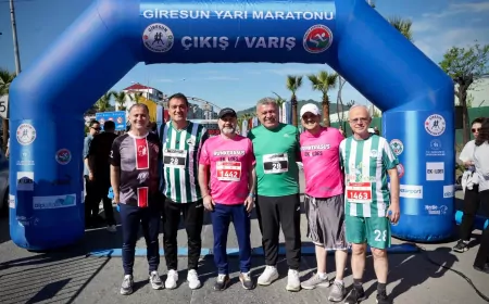 Giresun’da 9. Runkerasus Yarı Maratonu’na Yaklaşık 1000 Sporcu Katıldı