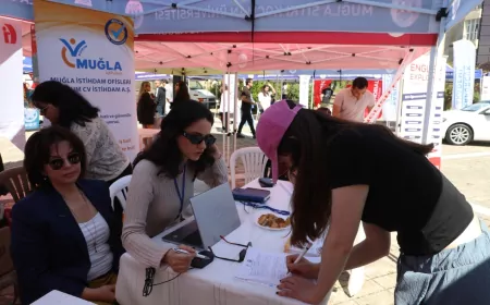 Muğla İstihdam Ofisleri Kariyer Şenliği 2026’da öğrencileri iş dünyasıyla buluşturdu