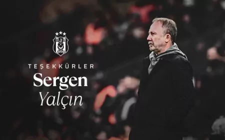 Beşiktaş, Teknik Direktör Sergen Yalçın ile yolların ayrıldığını KAP’a bildirdi