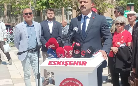 CHP Eskişehir İl Başkanı Av. Talat Yalaz: “19 Mayıs saraya değil millete güvenenlerin tarihidir”