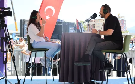 Kocaeli EnFest’te Doğancan Özadlı gençlerle podcast yayınında buluştu