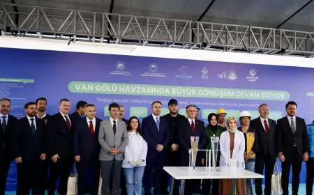Çevre, Şehircilik ve İklim Değişikliği Bakan Yardımcısı Burak Demiralp: “Van Gölü Havzası Türkiye’nin En Önemli Çevre Projelerinden Biri”