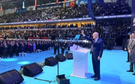 MHP Genel Başkanı Devlet Bahçeli Türk Gençliği Büyük Kurultayı’nda konuşuyor